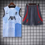 23/24 Liverpool Blue 1:1 Quality Training Vest（A-Set）