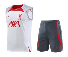 23/24 Liverpool White 1:1 Quality Training Vest（A-Set）
