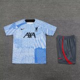 23/24 Liverpool Blue 1:1 Quality Training Jersey（A-Set）
