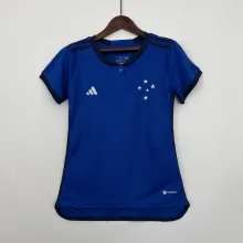23/24 Cruzeiro Home 1:1 Quality Women Soccer Jersey