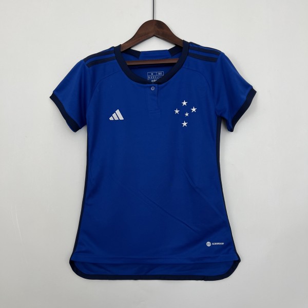23/24 Cruzeiro Home 1:1 Quality Women Soccer Jersey