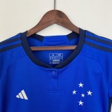 23/24 Cruzeiro Home 1:1 Quality Women Soccer Jersey