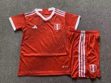 23/24 Peru Away 1:1 Kids Soccer Jersey