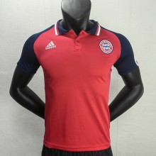 23/24 Bayern Munich Red 1:1 Quality Polo