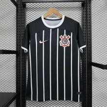 23/24 Corinthians Away Black Fans 1:1 Quality Soccer Jersey