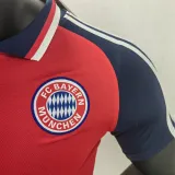 23/24 Bayern Munich Red 1:1 Quality Polo