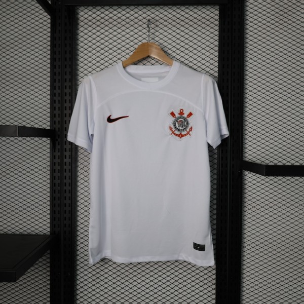 23/24 Corinthians Home White Fans 1:1 Quality Soccer Jersey
