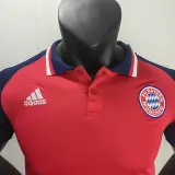23/24 Bayern Munich Red 1:1 Quality Polo