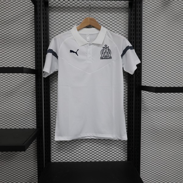 23/24 Marseille White 1:1 Quality Polo