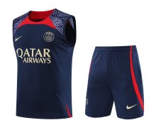 23/24 PSG Paris Blue 1:1 Quality Training Vest（A-Set）