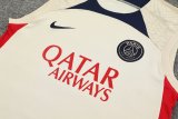 23/24 PSG Paris Beige 1:1 Quality Training Vest（A-Set）