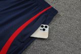 23/24 PSG Paris Jordan Blue 1:1 Quality Training Vest（A-Set）