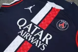 23/24 PSG Paris Jordan Blue 1:1 Quality Training Vest（A-Set）