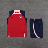 23/24 Atlético de Madrid Red 1:1 Quality Training Vest（A-Set）