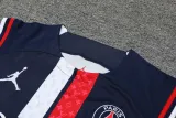 23/24 PSG Paris Jordan Blue 1:1 Quality Training Vest（A-Set）