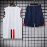 23/24 PSG Paris Jordan White 1:1 Quality Training Vest（A-Set）