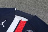 23/24 PSG Paris Jordan Blue 1:1 Quality Training Jersey（A-Set）