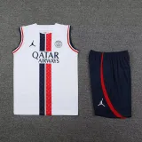 23/24 PSG Paris Jordan White 1:1 Quality Training Vest（A-Set）