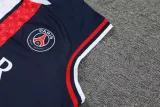 23/24 PSG Paris Jordan Blue 1:1 Quality Training Vest（A-Set）