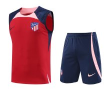 23/24 Atlético de Madrid Red 1:1 Quality Training Vest（A-Set）