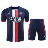 23/24 PSG Paris Jordan Blue 1:1 Quality Training Jersey（A-Set）