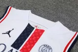 23/24 PSG Paris Jordan White 1:1 Quality Training Vest（A-Set）