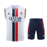 23/24 PSG Paris Jordan White 1:1 Quality Training Vest（A-Set）