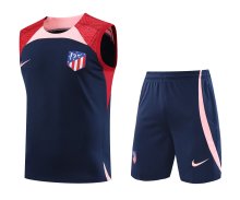 23/24 Atlético de Madrid Blue 1:1 Quality Training Vest（A-Set）