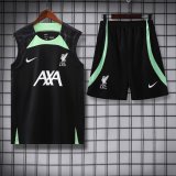 23/24 Liverpool Black 1:1 Quality Training Vest（A-Set）
