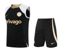 23/24 Chelsea Black 1:1 Quality Training Vest（A-Set）