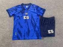 23/24 El Salvador Home 1:1 Kids Soccer Jersey