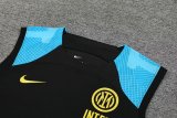 23/24 Inter Milan Black 1:1 Quality Training Vest（A-Set）