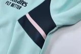 2022 Arsenal Jacket Tracksuit Light Green 1:1 Quality Jacket Tracksuit