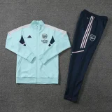 2022 Arsenal Jacket Tracksuit Light Green 1:1 Quality Jacket Tracksuit