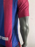 23/24 Barcelona Home Final Player Version 1:1 Quality Soccer Jersey