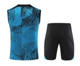 23/24 Inter Milan Blue 1:1 Quality Training Vest（A-Set）