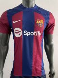 23/24 Barcelona Home Final Player Version 1:1 Quality Soccer Jersey