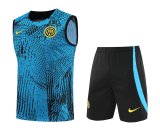 23/24 Inter Milan Blue 1:1 Quality Training Vest（A-Set）