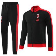 23/24 AC Milan Black Jacket Tracksuit 1:1 Quality