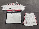 23/24 Sao Paulo Home Kids Soccer Jersey
