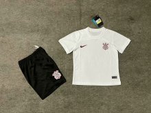 23/24 Corinthians Home Kids Soccer Jersey