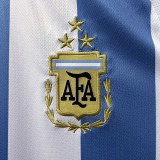 22/23 Argentina Home Fans 3-Stars 1:1 Quality Soccer Jersey