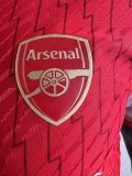 23/24 Arsenal Home Red Final Player 1:1 Quality Soccer Jersey