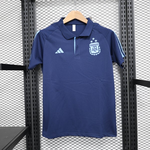 23/24 Argentina Royal Blue 1:1 Quality Polo
