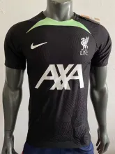 23/24 Liverpool Black Player 1:1 Quality Training Jersey