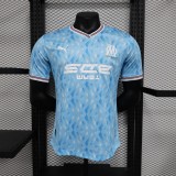 23/24 Marseille Blue Player 1:1 Quality Training Jersey