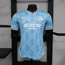 23/24 Marseille Blue Player 1:1 Quality Training Jersey