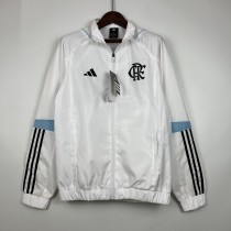 23/24 Flamengo White Windbreaker