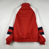 23/24 Flamengo Red Windbreaker（袖子白色）