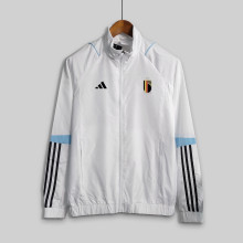 23/24 Belgium White Windbreaker